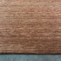 Hand Crafted Handloomed Modern Solid Color Wool Area Rug for Home and Hotel Use Stain Resistant Non-Slip PET Friendly
