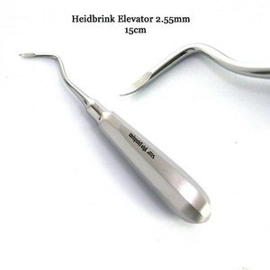 Ensemble de 3 élévateurs dentaires pour chirurgie buccale, instruments d'extraction dentaire et d'élévation des racines, outils professionnels en acier inoxydable - Product Image 6