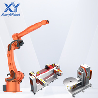 Station de soudage robotisée industrielle 6 axes, boîtier d'axe, MAG MIG PLC, moteur, charge utile 12 kg, OEM&ODM, solution clé en main, boîte de vitesses