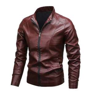 Chaqueta de cuero de diseño de moda para hombre, nueva llegada, chaquetas de cuero para hombre, chaqueta de cuero vacuno de primera calidad - Product Image 2