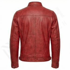 Chaqueta de Motociclista de Cuero Genuino para Hombre de la Mejor Calidad, Nueva Colección de Invierno, Chaquetas de Motocicleta con Protecciones Desmontables Personalizadas - Product Image 2