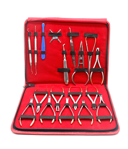 Juego de Instrumentos Quirúrgicos Dentales de Alta Calidad, Herramientas Básicas de Ortodoncia y Cuidado Radicular, Hechas a Mano en Metal/Acero, Diseñadas por Dentistas GS - Product Image 3