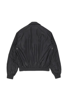 Wholesale Customized <b>Black</b> Nylon Jacket Premium Water Resistant <b>Windbreaker</b> Lightweight, Windproof for All Seasons Men Jacket - Product Image 5