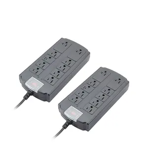 Power protection type 10-outlet home /office surge protector