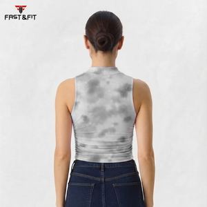 Débardeur de sport décontracté pour femmes, léger, respirant, avec logo personnalisé, nouvelle mode, fabriqué au Pakistan - Product Image 5