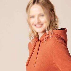 Sudaderas con Capucha Lisas de Manga Larga para Mujer, 100% Algodón, de Alta Calidad, con Logotipo Bordado Personalizado, Precio Razonable al por Mayor - Product Image 4