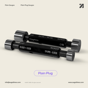 Calibradores de Calibre Límite Lisos de 0.5mm-300mm para Medición de Diámetro Interno, de Acero y Carburo, Calibradores GO/NOGO para Control de Calidad de Orificios Lisos - Product Image 1