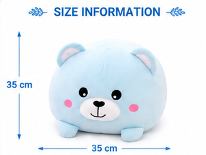 <b>Bear</b> Teddy <b>Bear</b> Plush Pillow Soft Toy <b>Cute</b> Shape Sofa Bed Decor Kids Gift OEM Wholesale PP Cotton Filling 31-50cm Divyas Brand - Product Image 2