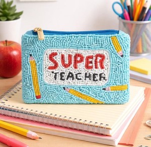 Monedero de moda con bordado elegante y cuentas de vidrio, mini bolsa de cosméticos para regalos de verano, eventos y fiestas, moderna bolsa con cuentas. - Product Image 6