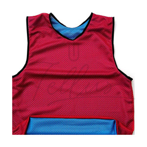 Gilet d'entraînement de football réversible et respirant personnalisé, chasubles de football, gilets d'entraînement sportifs en maille pas chers, vêtements de football - Product Image 6