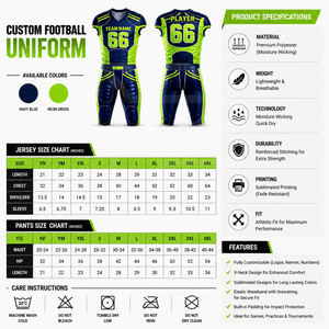 Conjunto de Uniforme de Fútbol Americano Personalizado 2026, Último Modelo, Jersey y Pantalones, Diseño por Sublimación, Ropa Deportiva Resistente para Equipos, Fabricante - Product Image 6