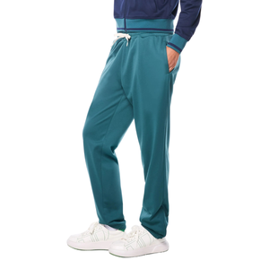 Women Full Zip Turn <b>Down</b> Collar Tracksuit With Drawstring <b>Trousers</b> Contrast Panel Pockets Relaxed Wholesale Custom Two Piece Set - Product Image 4