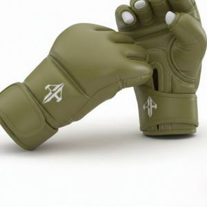 Gants de boxe pour hommes de qualité supérieure, à doigts entiers, légers, en cuir PU, fermeture à lacets, type personnalisé, poignet RIVIAN - Product Image 6