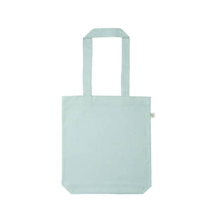 Bolsa de Mano con Base Reforzada de Algodón Reciclado |   Bolsa de Compras Reutilizable Sostenible |   Bolsa Promocional Personalizada para Comercio Minorista - Product Image 1