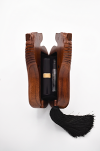 Bolso de Mano Bohemio de Madera con Botón y Correa de Hombro Ajustable - Portátil y Duradero para Mujeres, Eventos, Regalos, Venta al Por Mayor - Product Image 3