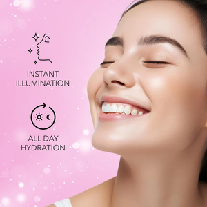Crema Iluminadora Ligera Mini Rosa, Crema Hidratante, Nutritiva y Calmante para el Cuidado Diario de la Piel, Crema Facial Radiante - Product Image 4