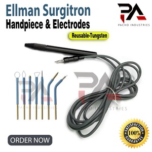 ชุดอุปกรณ์ผ่าตัดด้วยไฟฟ้าแบบใช้ซ้ำได้ ยี่ห้อ Ellman Surgitron ทำจากสแตนเลส จำนวน 7 ชิ้น พร้อมอิเล็กโทรด |   เครื่องจี้ไฟฟ้าความถี่วิทยุแบบฆ่าเชื้อได้ - Product Image 5