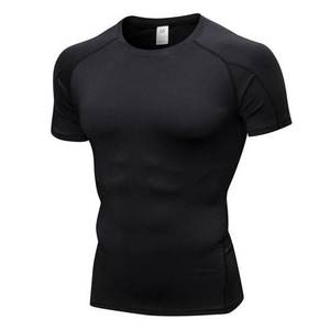T-shirts Rash Guard Homme Surdimensionnés de Qualité Supérieure Personnalisables Compression Protection Anti-UV Option Frontale Écologique OEM - Product Image 5