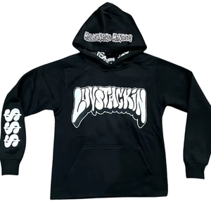 Sweat à capuche homme 100% coton épais, nouvelle mode, sans taxes américaines, personnalisé avec impression sérigraphiée, coupe oversize, effet vintage délavé - Product Image 1