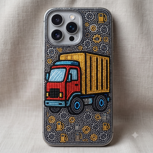 เคสโทรศัพท์ปักลูกปัดทำมือ ดีไซน์ทันสมัย พร้อมลวดลายหรูหรา - Product Image 3