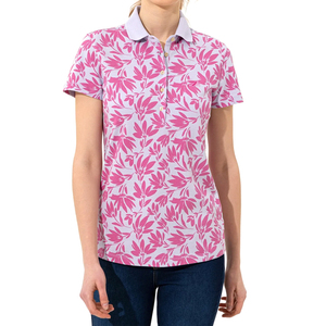 OEM ODM <b>Ladies</b> Stylish <b>Polo</b> Tee Lightweight Summer Collection Women Trendy Stripe <b>Polo</b> Shirt Fashion Knitwear Design - Product Image 2