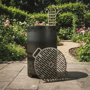 Bac d'incinération en métal avec trous de ventilation et couvercle de cheminée pour les déchets de jardin, disponible à prix de gros. - Product Image 6