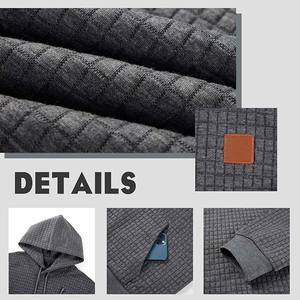 Sweat à capuche décontracté pour homme, en polaire thermique doux et durable, à manches longues, respirant, écologique, avec poche, idéal pour le sport - Product Image 4