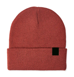 Gorro de Invierno Unisex Personalizado con Logotipo OEM, Color Crema, 100% Acrílico, Tejido, Gorro de Invierno de Color Sólido, Unisex, 100% Acrílico - Product Image 5
