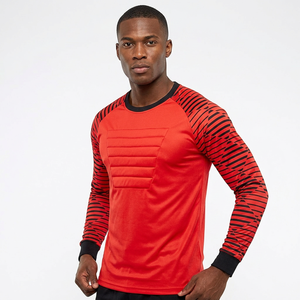 <b>Red</b> <b>Long</b> <b>Sleeve</b> Rash Guard Men's Quick Dry Printed Sport Shirt Full 100% Polyester Unisex Adult <b>Top</b> - Product Image 5