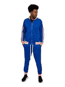 Conjunto Deportivo Informal para Hombre, 2 Piezas, con Cremallera Completa, para Gimnasio y Running, Personalizado, de Alta Calidad - Product Image 6