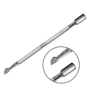 Dual-End Stainless Steel Nail Pusher <b>Tool</b> 130mm for Manicure <b>Cuticle</b> Care Reusable Double Head Design with High Quality - Product Image 5