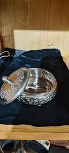 Pot à sucre de luxe en acier inoxydable, finition miroir, avec cuillère - Product Image 2