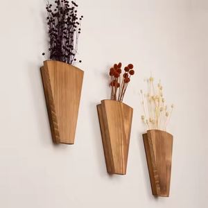 Natural Bamboo Hexagon <b>Shelves</b>: Budget-Friendly Wall <b>Storage</b> for Modern Spaces - Product Image 5