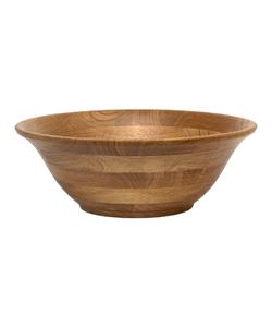 Cuenco para servir ensalada de madera de mango, plato de madera decorativo de fruta elegante para el hogar y la fiesta a la venta. - Product Image 1