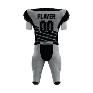 เสื้อเจอร์ซี่เจอร์ซีย์คุณภาพดีเข้ารูปแบบอเมริกัน - Product Image 2