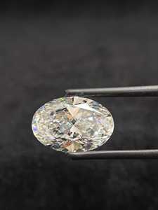 Diamant de laboratoire cultivé en vrac, forme ovale, 10,00 carats, couleur G, clarté VVS2, certifié IGI, dureté 10 Mohs, pour bague de fiançailles et de mariage - Product Image 2