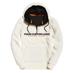 Sudadera con capucha de forro polar sherpa para hombre con tejido de forro polar de 500 g/m², servicio de marca privada para minoristas independientes — 102 caracteres - Product Image 5