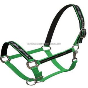 Sangle en nylon bride de cheval licou de cheval haut confort haute qualité plusieurs couleurs nylon licou de course de chevaux et accessoires - Product Image 4