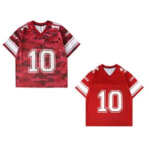 Camiseta de Fútbol Personalizada con Malla, Cuello en V, Camuflaje, Deportiva, Unisex, Transpirable, Uniforme de Entrenamiento, Venta al Por Mayor, OEM, ODM - Product Image 1