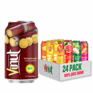 Pour VINUT 330ml de jus de canne à sucre Vietnam prix usine marque privée sans sucre boisson de fruits et légumes avec échantillon gratuit disponible - Product Image 1