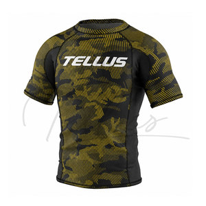Camisetas de Compresión para Hombre con Logotipo Personalizado, Ropa Deportiva para Entrenamiento y Running - Product Image 1