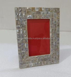 กรอบรูปจากแม่ทำจากไม้มุกฝังกระดูกประดับผนังเรซิ่นตกแต่งสไตล์ใหม่ - Product Image 2