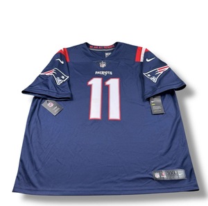 TOPSHOW Patriot 11 de Alta Calidad # Camisetas Personalizadas de Fútbol Americano EDELMAN, Edición Limitada, Logotipo Frontal Cosido, Secado Rápido, 100% Algodón - Product Image 1