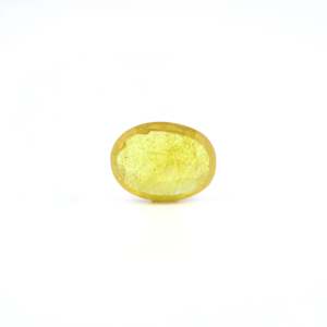 Synthetic Red Oval Sapphire-3.45 Carat Calibrated Loose Gemstone for Jewelry - Product Image 2