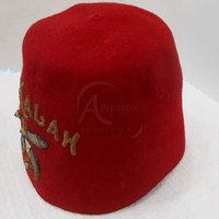 Sombreros Fez Masónicos de Tela de Alta Calidad con Diseño Clásico y Acabado Elegante para Eventos Formales y Uso Tradicional