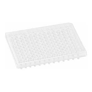 Plaque PCR semi-encadrée à 96 puits, 0,2 L, en PP transparent de qualité médicale pour tests PCR - Product Image 2