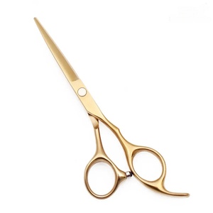 Ciseaux de coiffure professionnels S Network, acier inoxydable 4Cr13, lame tranchante, manche long, pour droitiers, usage en salon - Product Image 2