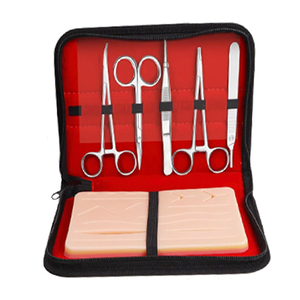Premium 21-Piece <b>Suture</b> Practice <b>Kit</b> for Medical Students Includes Basis of Surgical Instruments and Pads for sale - Product Image 4
