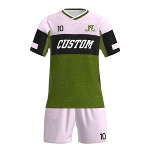 Comfortable Sports Wear Men <b>Soccer</b> Uniform 100% Polyester Men Custom Made Football Uniform - Product Image 5