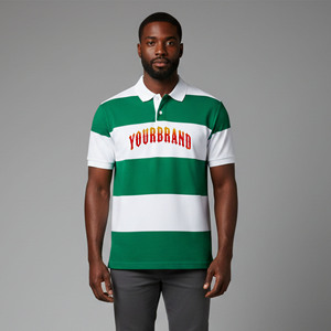 Camiseta de Hombre de Alta Calidad 100% Algodón, con Logotipo Personalizado por Transferencia Térmica, Tejido de Punto, Secado Rápido, Transpirable, Estilo Casual Urbano - Product Image 1